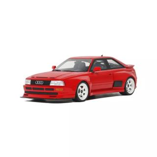 AUDI 80 COUPE PRIOR DESIGN RED 2021 Project Cars OttO mobile 1:18 Resinemodell (Türen, Motorhaube... nicht zu öffnen!)